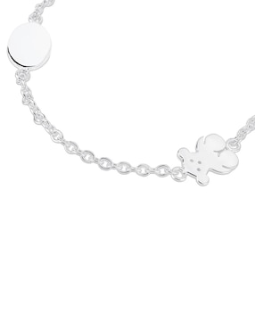 Pulsera Tous de plata p 925 Bear