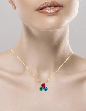 Collar Fascinare Danae de oro 14 K