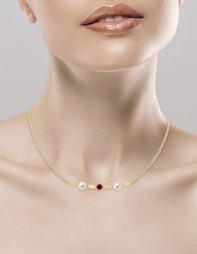 Gargantilla Fascinare Sigrid de oro 14 K