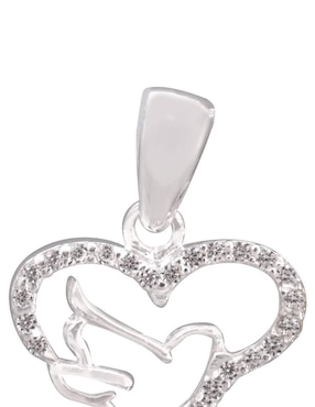 Dije de corazón Unlimited By Ob de plata P 925