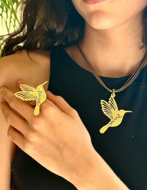 Collar de colibrí Ablime Joyería
