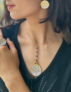 Collar de árbol Ablime Joyería