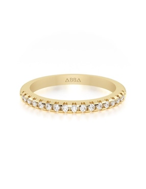 Churumbela De Oro 14 K Abba Joyas Zirconia