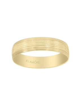 Argolla De Oro 14 K Klamore