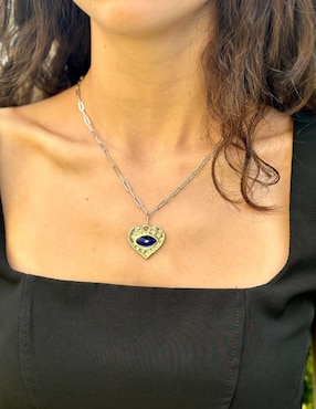 Collar de corazón Mayfer Joyería