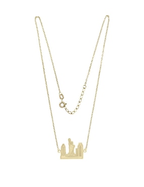 Collar Fianelli de oro 14 K