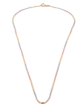 Cadena Casa Del Anillo de oro 14 K