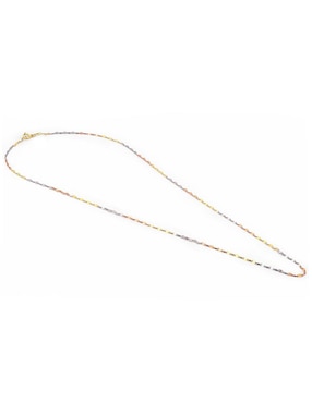 Cadena Casa Del Anillo de oro 14 K