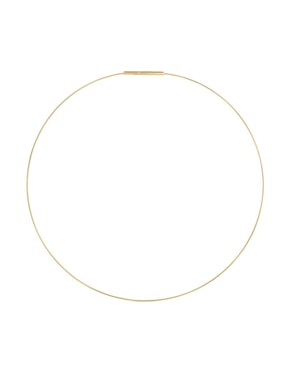 Collar Circular TOUS Mesh Tube De Oro 18 K