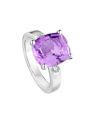 Anillo Tous Basic Colors P 925 de plata diamante brillante