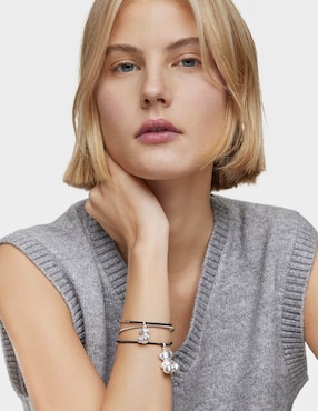 Pulsera Tous Mesh Tube con acabado liso