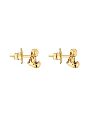 Broqueles de oso Tous Bold Bear de oro P 925 amatista