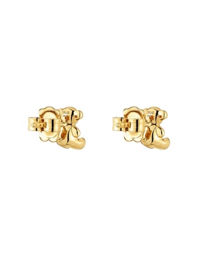 Broqueles de oso Tous Bold Bear de oro P 925 amatista