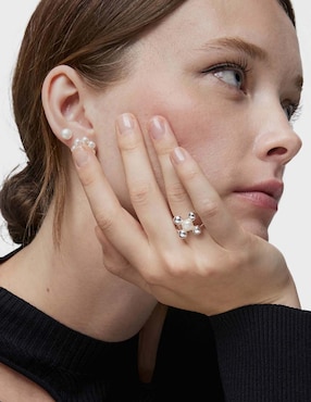 Anillo Tous Sugar Party P 925 de plata perla brillante