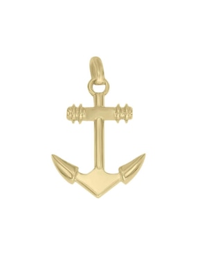 Dije de ancla Fianelli de oro amarillo 14 K