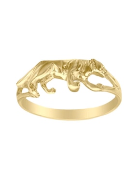 Anillo Fianelli Pantera 14 K De Oro Amarillo