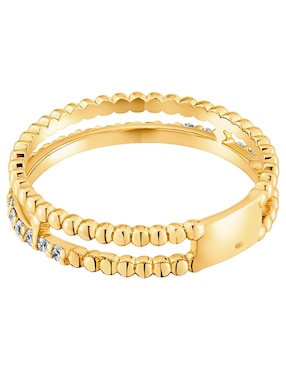 Anillo Tous Les Classiques 18 k de oro amarillo diamante brillante