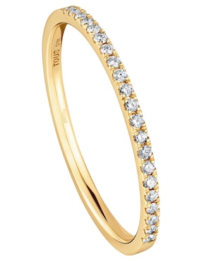 Anillo Tous Les Classiques 18 k de oro amarillo diamante brillante