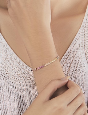 Pulsera Unlimited By Ob de plata P 925 con acabado brillante