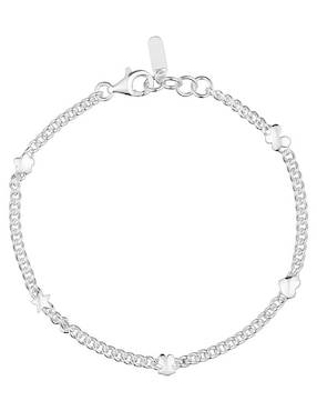 Pulsera Tous De Plata P925 Bold Motif Con Acabado Brillante