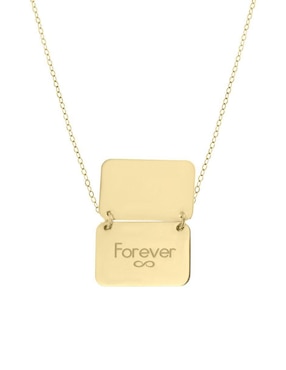 Colgante Y Dije de sobre Fianelli cecelia de oro amarillo 14 K