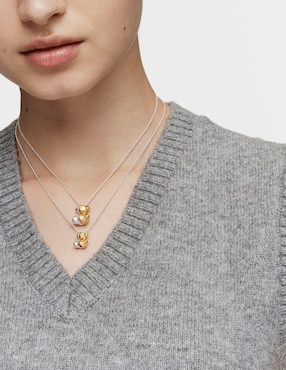 Collar de oso Tous My Other Half de plata P 925