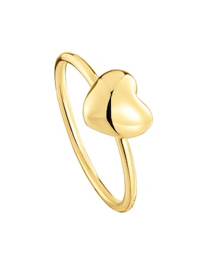 Anillo de corazón Tous My Other Half 18 k de oro brillante