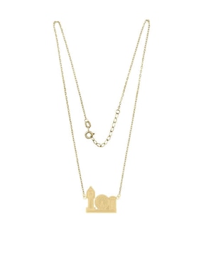 Colgante Y Dije Fianelli paisaje inglaterra de oro amarillo 14 K