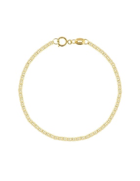 Pulsera Abba Joyas de oro 10 K con acabado pavé