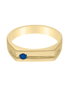 Anillo Fascinare Ithan 14 k de oro zafiro