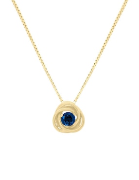 Colgante Y Dije circular Fascinare mariza de oro amarillo 14 K