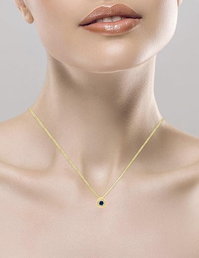 Colgante Y Dije circular Fascinare mariza de oro amarillo 14 K