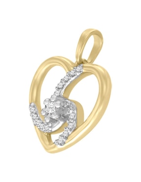 Dije de corazón Fianelli de oro amarillo 14 K