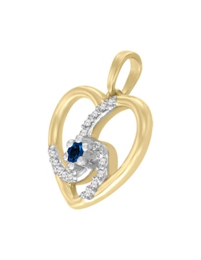 Dije de corazón Fascinare de oro amarillo 14 K