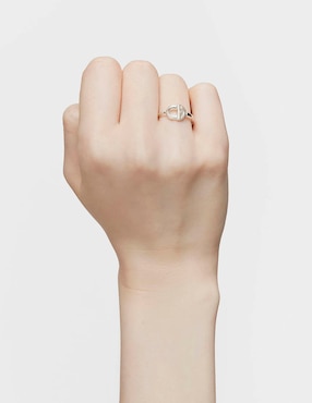 Anillo Tous Manifesto P 925 de plata brillante