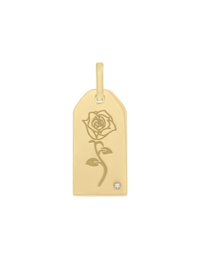 Dije de flor Fianelli fiorella de oro amarillo 14 K