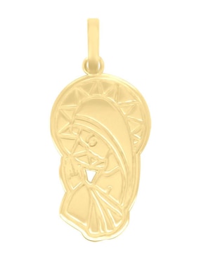 Dije de virgen Fianelli de oro amarillo 14 K