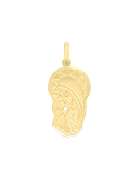Dije de virgen Fianelli de oro amarillo 14 K