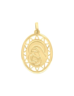 Dije de virgen Fianelli de oro amarillo 14 K