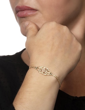 Pulsera Unlimited By Ob de oro 10 K con acabado brillante