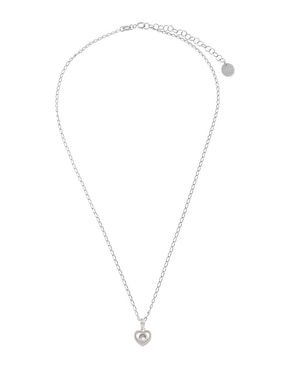 Collar de corazón Unlimited By Ob de plata P 925