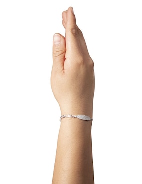 Pulsera Unlimited By Ob de plata con zirconia p 925