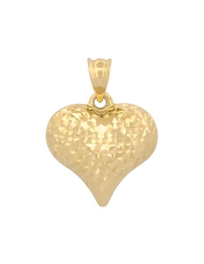 Dije De Corazón Casa Del Anillo De Oro 14 K