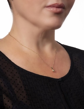 Collar de corazón Unlimited By Ob de oro 10 K