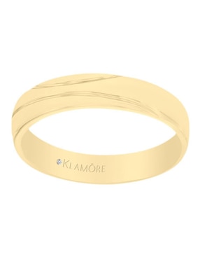 Argolla De Oro 14 K Klamore