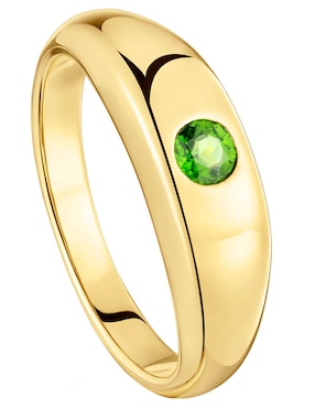 Anillo Tous Basic Colors de plata P 925 cromodiópsido con acabado baño de oro