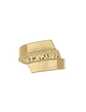 Anillo Dinasti 14 k de oro brillante