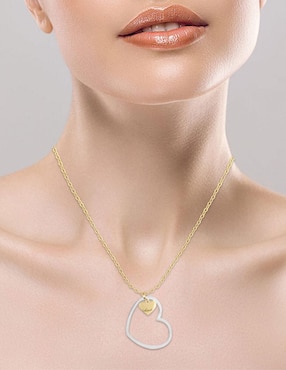 Dije de corazón Fianelli isel de oro 14 K