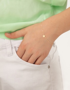 Pulsera In Season Jewelry de oro amarillo 14 k
