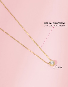 Collar In Season Jewelry de oro amarillo 14 K